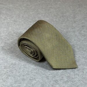 Brooks Brothers 346 Men's Neck Tie Navy Gold Stripe 100% Silk Made In USA
